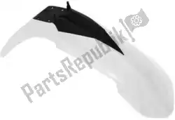 Here you can order the mudguard front ktm white bicolour from Rtech, with part number 561230270: