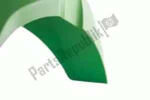 RTECH 561625051 fender vented fr kawa green pre-hole vented - Bottom side