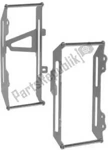 RTECH 566345101 besch aluminum radiator side guard - Bottom side