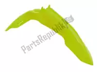 561235320, Rtech, Garde boue avant suzuki jaune fluo    , Nouveau