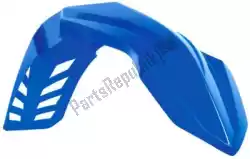 Here you can order the mudguard mx universale front feeder blue w/o holes from Rtech, with part number 561245387: