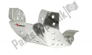 RTECH 560902200 besch engine guard composite carbon fiber enduro - Bottom side