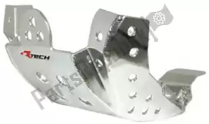 RTECH 560910404 besch engine guards encircling aluminum - Bottom side