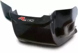 RTECH 568430540 besch composite carbon fiber enduro engine guard - Bottom side