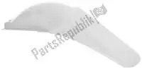 561410087, Rtech, Mudguard rear honda white    , New