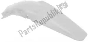 RTECH 561410081 mudguard rear honda white - Bottom side