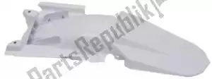 RTECH 561420159 mudguard rear husqvarna white (oe) - Bottom side