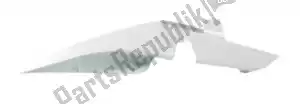 RTECH 561420150 mudguard rear husqvarna white - Bottom side