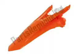 Here you can order the mudguard rear ktm orange from Rtech, with part number 561430305:
