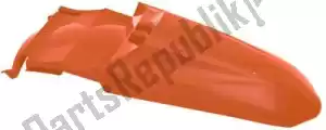 RTECH 561430417 fender rear w/o hole for light ktm orange - Bottom side