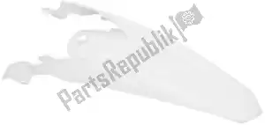 RTECH 561430324 mudguard rear ktm white (oe) - Bottom side