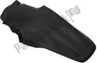 561425180, Rtech, Mudguard rear kawasaki black    , New