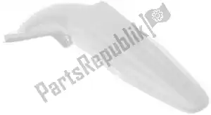 RTECH 561425246 mudguard rear kawasaki white - Bottom side