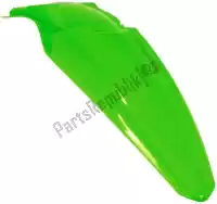 561425395, Rtech, Mudguard rear kawasaki neon green    , New