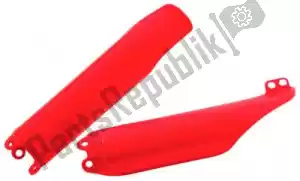 RTECH 562410027 bs vv fork protectors honda red - Bottom side