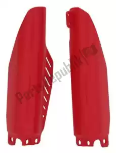 RTECH 562410024 bs vv fork protectors honda red - Bottom side