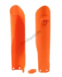 RTECH 562430170 protections de fourche bs vv ktm (oe) 17 ktm orange - La partie au fond