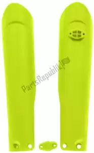 RTECH 562430175 bs vv fork protectors ktm neon yellow - Bottom side