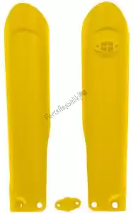 RTECH 562420069 bs vv fork protectors husqvarna yellow (oe) - Bottom side