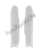 562425133, Rtech, Protections de fourche bs vv kawasaki blanc    , Nouveau