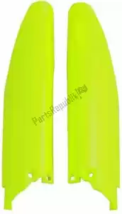 RTECH 562435194 bs vv fork protectors suzuki neon yellow - Bottom side