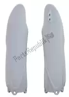 562440234, Rtech, Bs vv fork protectors yamaha white (oe)    , New