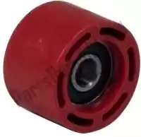 568110106, Rtech, Rodillo de cadena div int 8 mm ext 8 mm rojo    , Nuevo