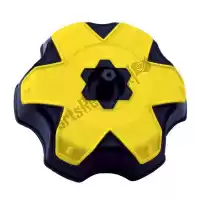 568235102, Rtech, Div bicoloured tank cap suzuki yellow    , New