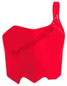 RTECH 565210140 np numéro avant honda rouge - La partie au fond