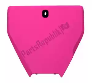RTECH 565220207 np front number husqvarna neon pink - Bottom side