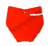 565230420, Rtech, Np front number ktm neon orange    , Nieuw