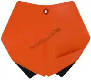 RTECH 565230385 np front number ktm orange (oe) - Onderkant