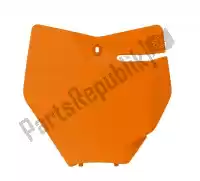 565230386, Rtech, Np przedni numer ktm pomara?czowy    , Nowy