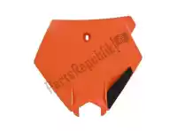 565230370, Rtech, Np numero anteriore ktm arancione (oe)    , Nuovo