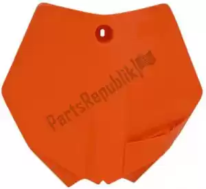 RTECH 565230380 np front number ktm orange (oe) - Onderkant