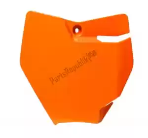 RTECH 565230387 np número frontal ktm laranja - Lado inferior