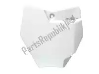 565230417, Rtech, Np front number ktm white (oe)    , Nieuw