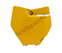 565230426, Rtech, Np front number ktm vintage light yellow    , New