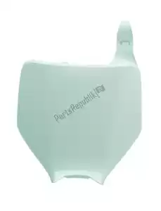 RTECH 565225300 np front number kawasaki white (oe) - Upper side
