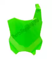 565235469, Rtech, Np numéro avant kawasaki vert fluo    , Nouveau