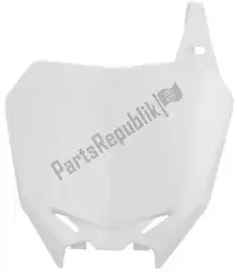 RTECH 565235475 np front number suzuki white (oe) - Bottom side