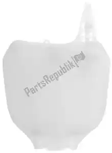 RTECH 565240510 np front number yamaha white (oe) - Bottom side