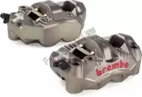 44278310, Brembo, Zestaw zacisków hamulcowych hpk, monoblok gp4-rs    , Nowy