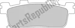 remblok fdb2254ef brake pads organic van Ferodo, met onderdeel nummer 0952254E, bestel je hier online: