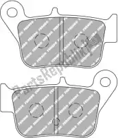 0952292E, Ferodo, Remblok fdb2292ef brake pads organic    , Nieuw