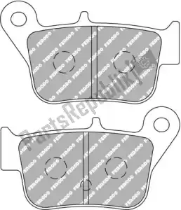 FERODO 0952292E brake pad fdb2292ef brake pads organic - Bottom side