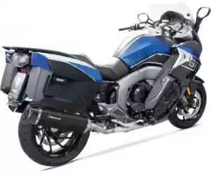 REMUS 0564783089917LR exh set black hawk acero inoxidable raza negra - Lado izquierdo