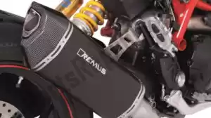 REMUS 0564782156516 exh set black hawk acciaio inox nero - Il fondo