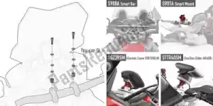 GIVI 87037041 givi 05skit kit to mount the s900a/s901a smart ba.. - Bottom side