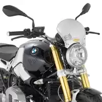 87599013, Givi, Givi 100al-alu cafe racer screen    , Nieuw